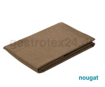 Polyester Gastro Mitteldecke Milano nougat